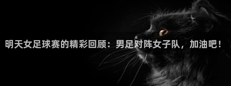 鲸鱼创客：明天女足球赛的精彩回顾：男足对阵女子队，加油吧！
